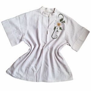 1960s-70s handmade/hand painted tunic